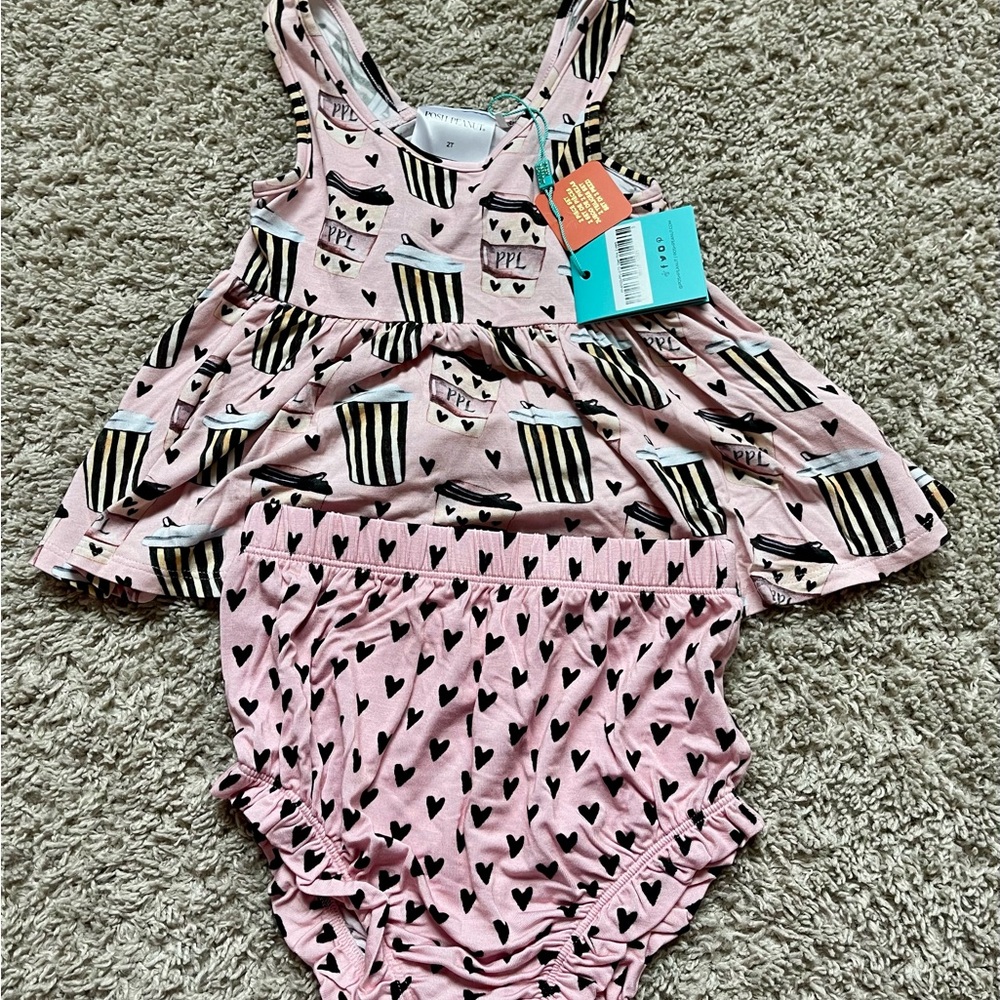 Posh Peanut PPL bummie set